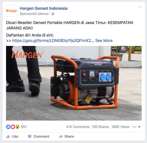 Facebook Video Ads