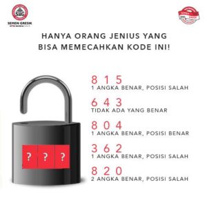 Solusi Puzzle Gembok