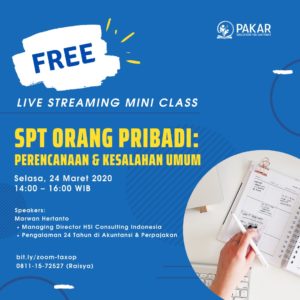SPT Orang Pribadi: Perencanaan & Kesalahan Umum