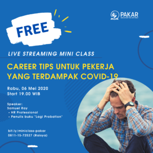 Career Tips untuk Pekerja Terdampak COVID-19