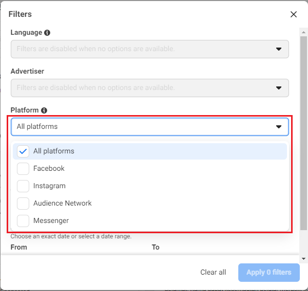 flter platform