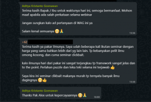 Testimoni Peserta PAKAR